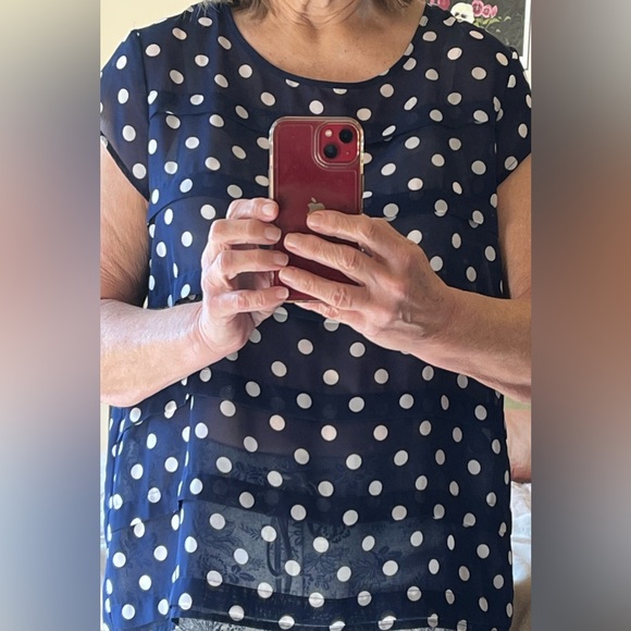 Sunny Leigh Polka Dot Top - Picture 4 of 5